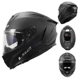 LS2 FF817 CHALLENGER II MOTORCYCLE FULLFACE HELMET