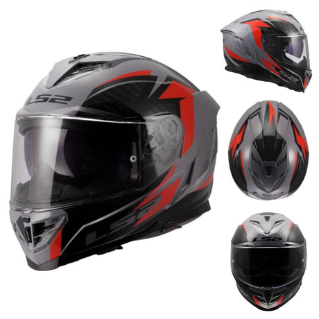 LS2 FF818 STORM III MOTORCYCLE FULL FACE HELMET