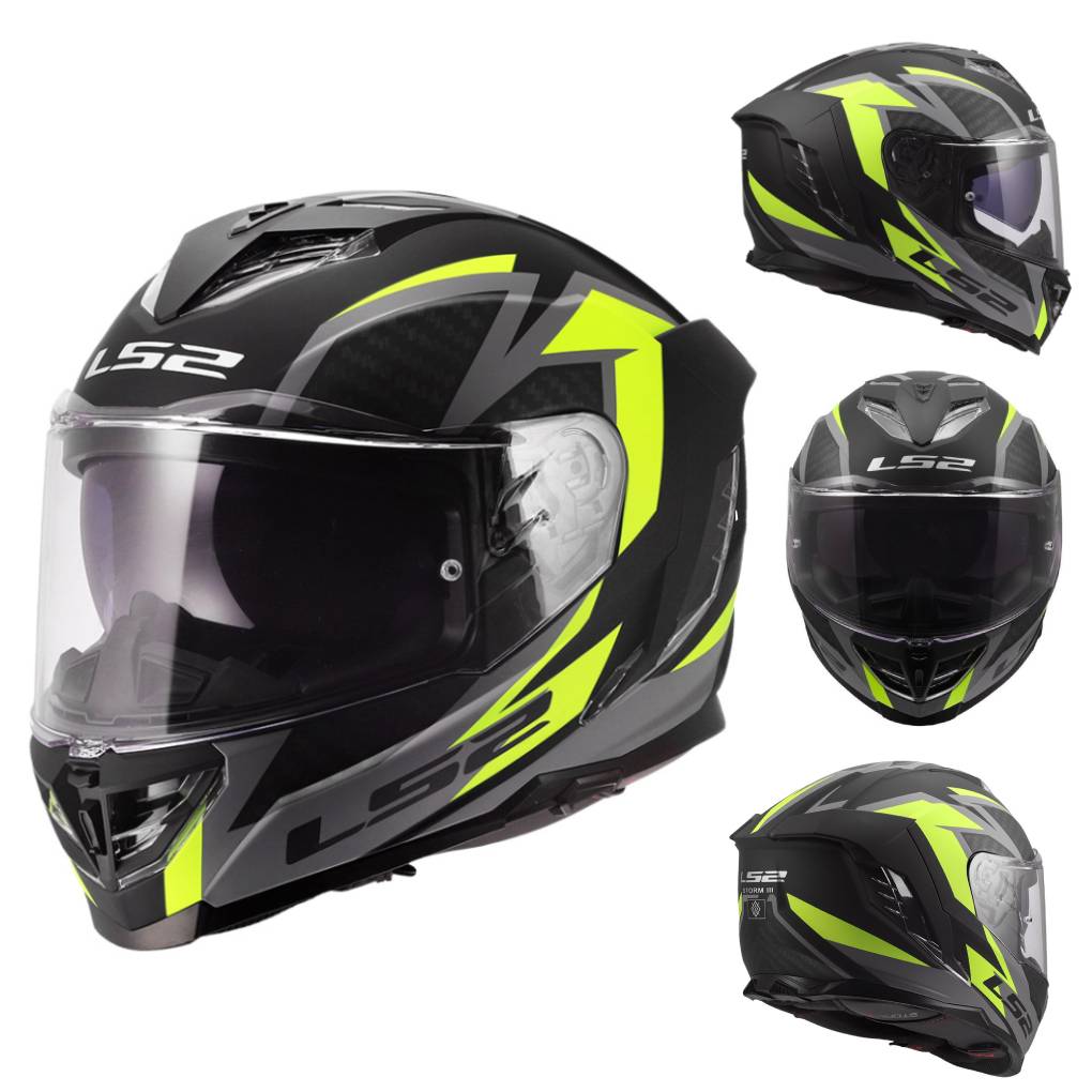 LS2 FF818 STORM III MOTORCYCLE FULL FACE HELMET