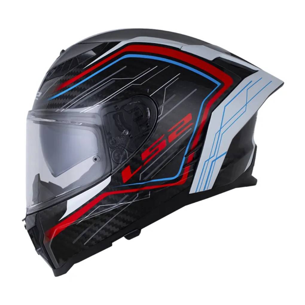LS2 FF807 DRAGON C MOTORCYCLE FULL FACE HELMET