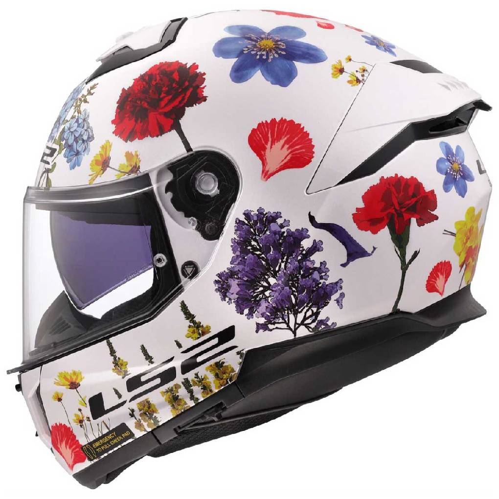 LS2 FF808 STREAM II GRAPHICS MOTORCYCLE FULL FACE HELMET