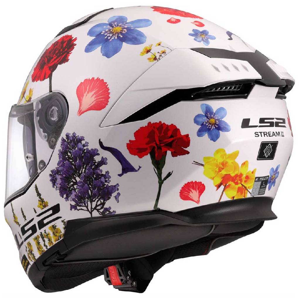 LS2 FF808 STREAM II GRAPHICS MOTORCYCLE FULL FACE HELMET
