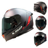LS2 FF818 STORM III MOTORCYCLE FULL FACE HELMET