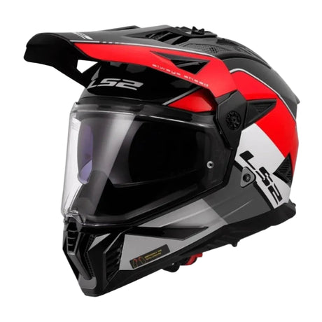LS2 MX702 PIONEER II DUAL SPORT MOTORCYCLE HELMET