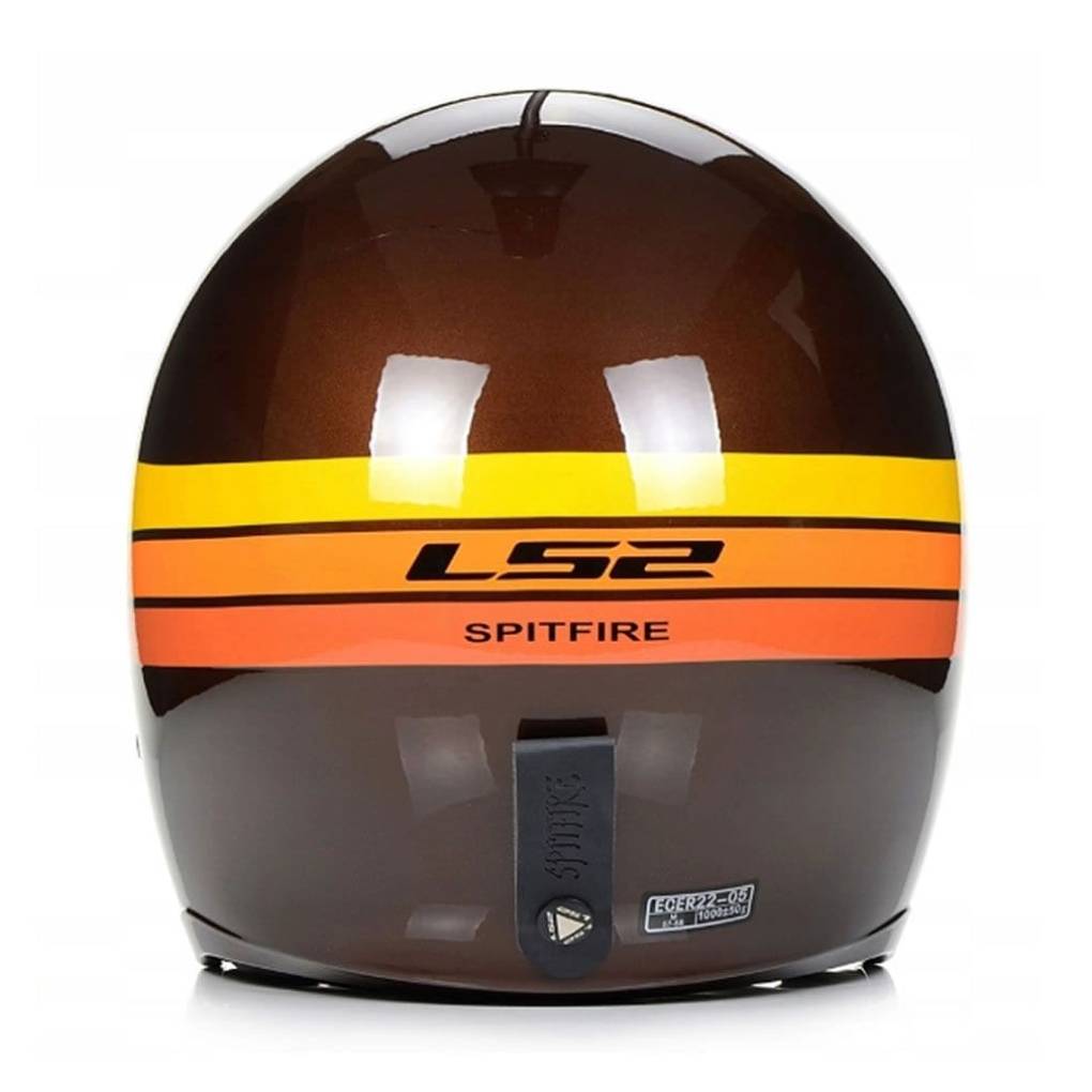 LS2 OF599 SPITFIRE II RETRO MOTORCYCLE OPEN FACE HELMET
