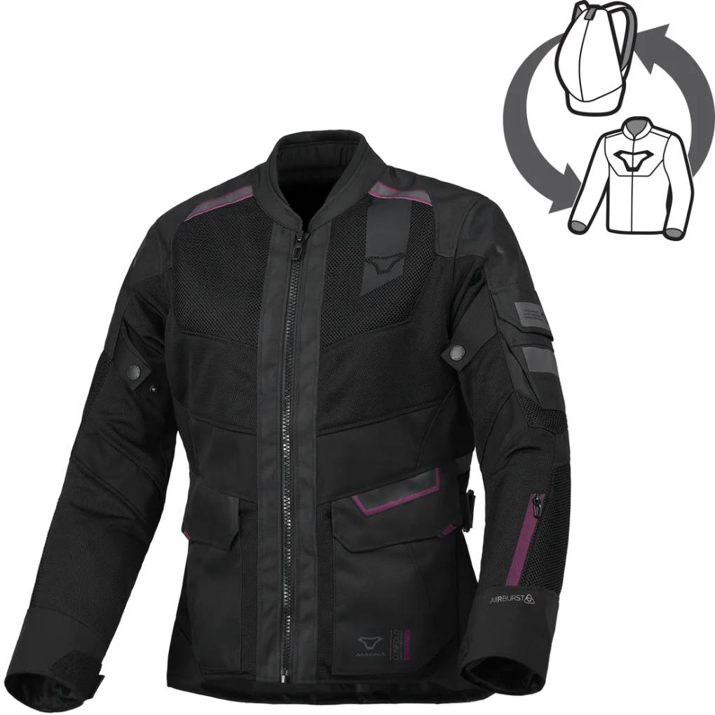 MACNA TRAVELAIR MOTORCYCLE JACKET for WOMEN