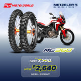 METZELER MC360 TIRE - MID HARD / MID SOFT