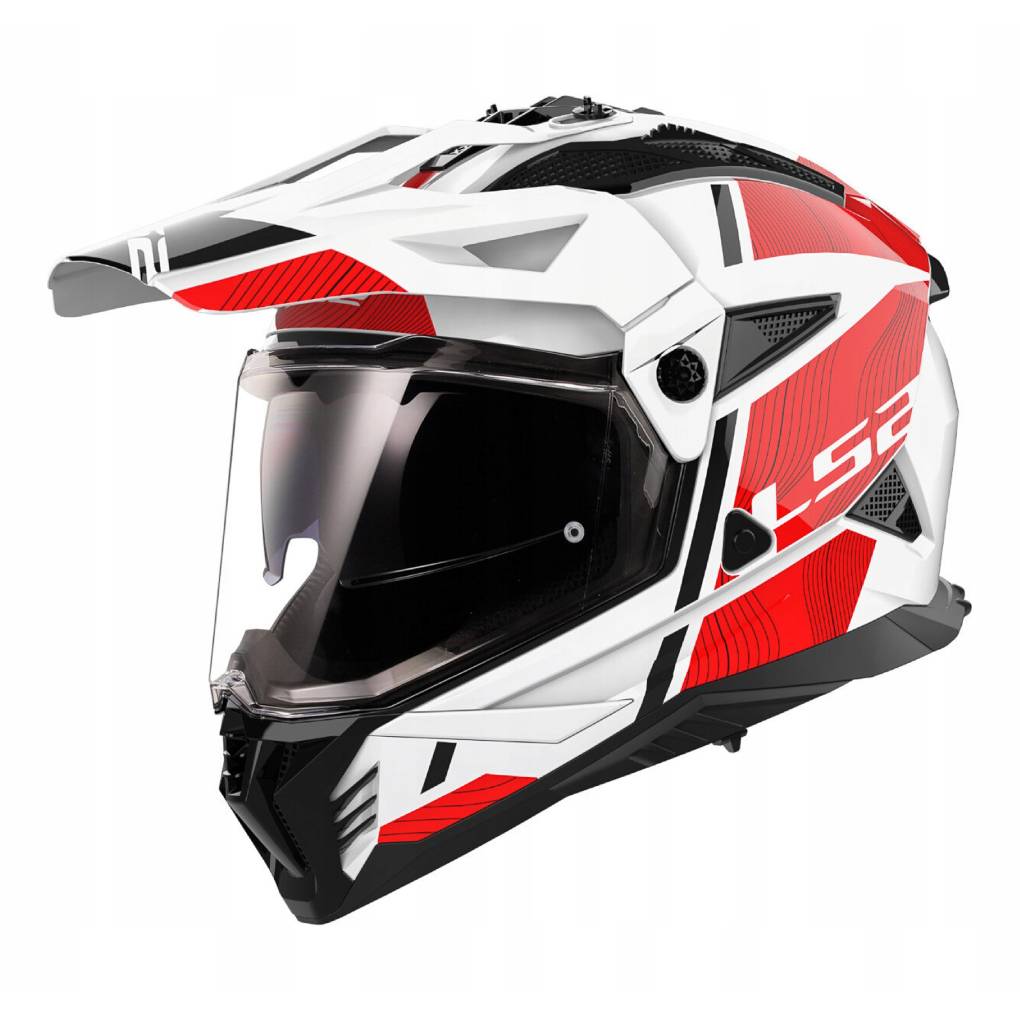 LS2 MX702 PIONEER II DUAL SPORT MOTORCYCLE HELMET