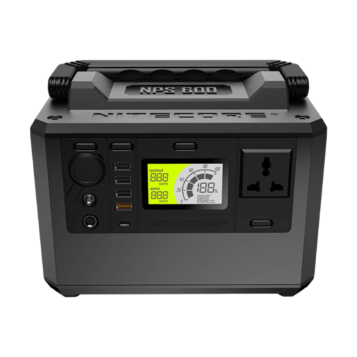 NITECORE PORTABLE OUTDOOR POWER STATION 165000MAH (NPS600)
