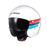 LS2 OF599 SPITFIRE II RETRO MOTORCYCLE OPEN FACE HELMET