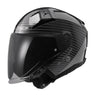 LS2 OF603 INFINITY II CARBON MOTORCYCLE OPEN FACE HELMET