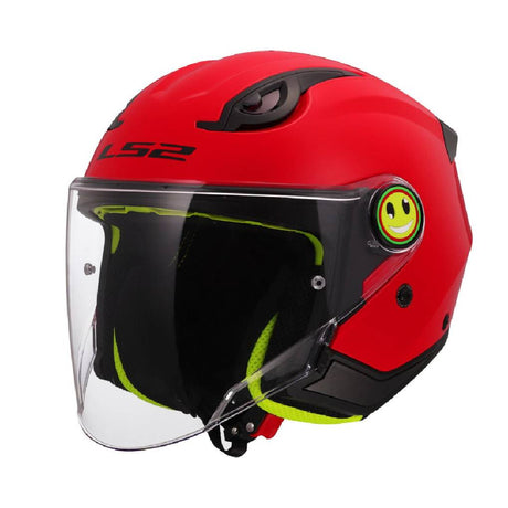 LS2 OF622 FUNNY II MONO MOTORCYCLE OPEN FACE JUNIOR HELMET