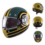 SMK RETRO GRAPHICS FULL FACE HELMET