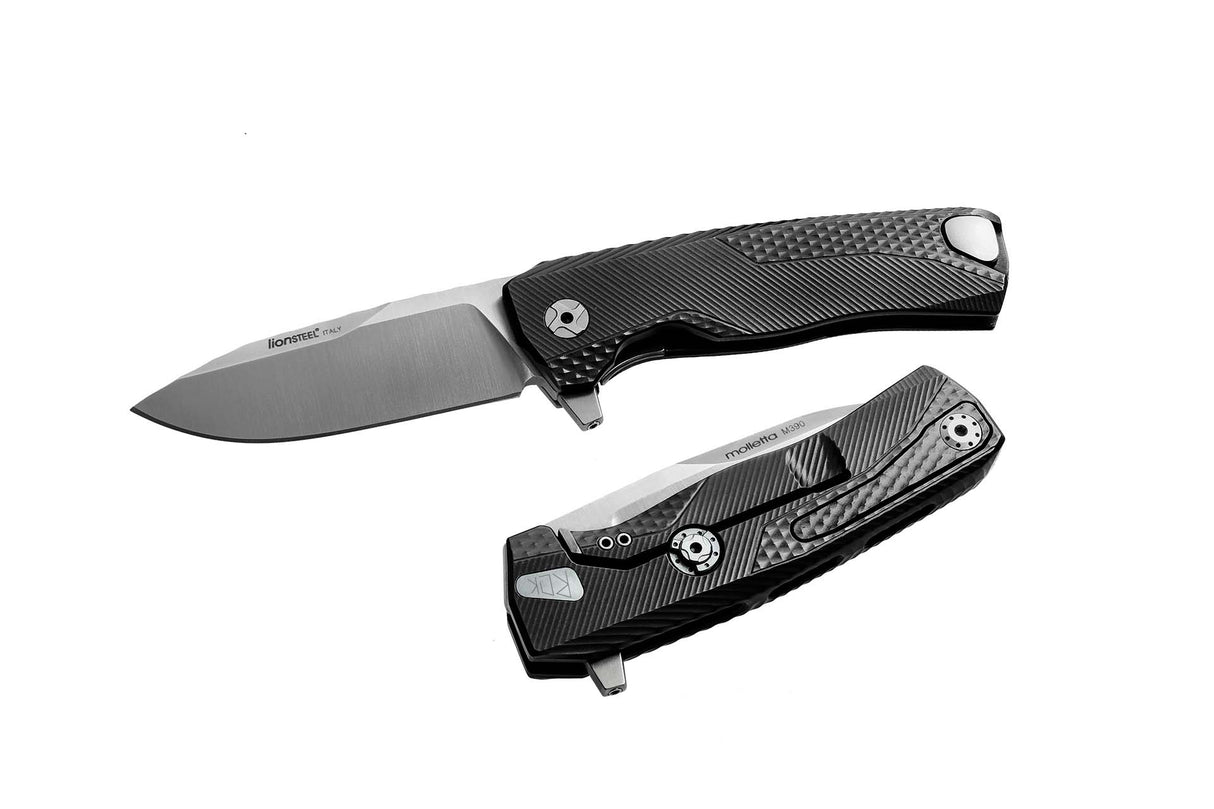 LIONSTEEL FOLDING KNIFE ROK ALUMINUM
