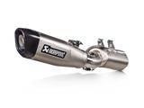 AKRAPOVIC KAWASAKI Z650 RS 2022-2024 EXHAUST SLIP-ON