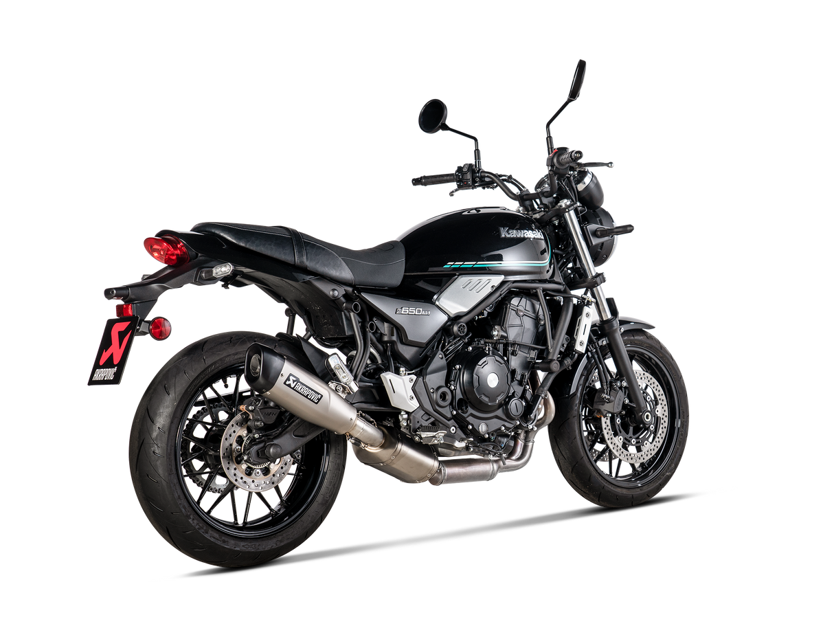 AKRAPOVIC KAWASAKI Z650 RS 2022-2024 EXHAUST SLIP-ON