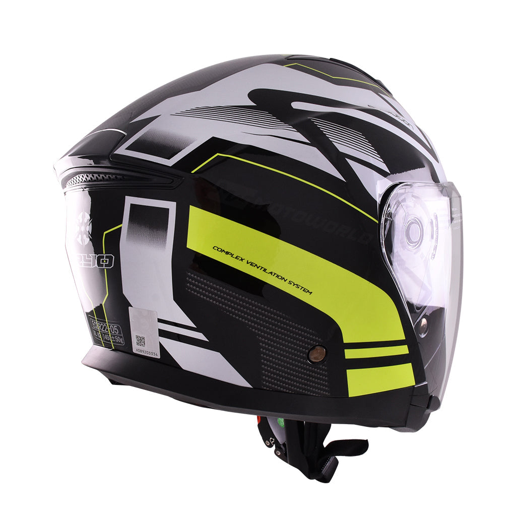 RYO RO-3 (SB-31) MOTORCYCLE OPEN FACE HELMET