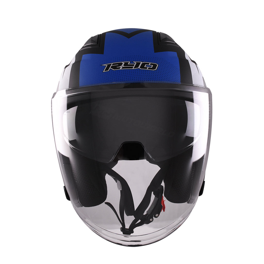 RYO RO-3 (SB-31) MOTORCYCLE OPEN FACE HELMET