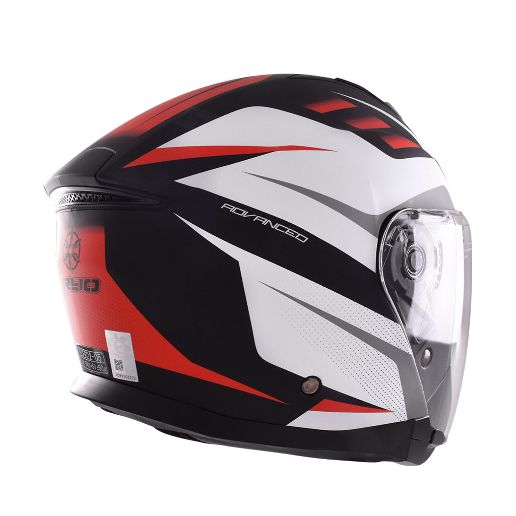 RYO RO-3 (SB-31) MOTORCYCLE OPEN FACE HELMET