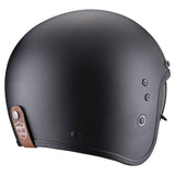 SCORPION EXO BELFAST EVO LUXE MOTORCYCLE OPEN FACE HELMET