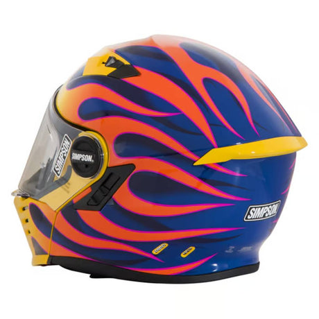 SIMPSON DARKSOME MOTORCYCLE MODULAR HELMET