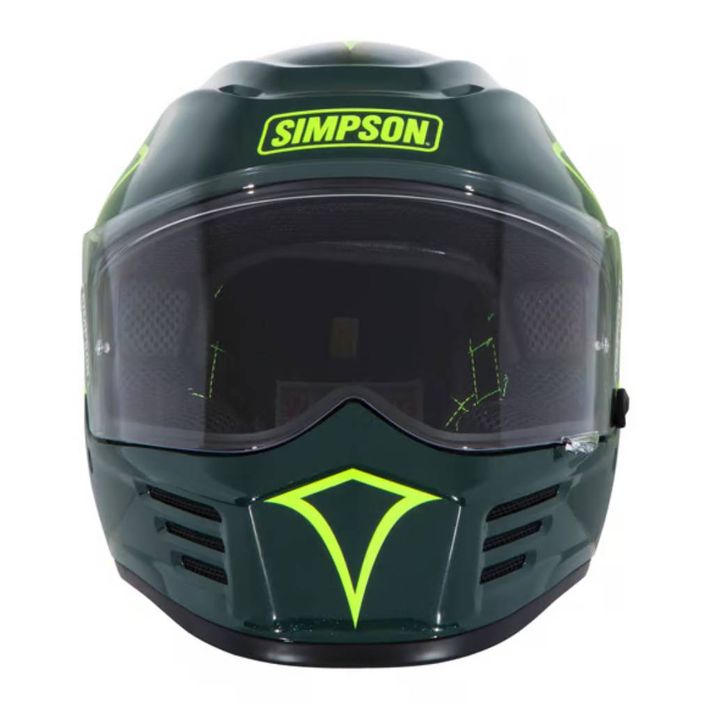 SIMPSON SPEED MOTORCYCLE FULL FACE HELMET