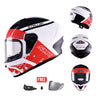 SMK STELLAR SPORT GRAPHICS FULL FACE HELMET w/ FREE SPOILER & VISOR