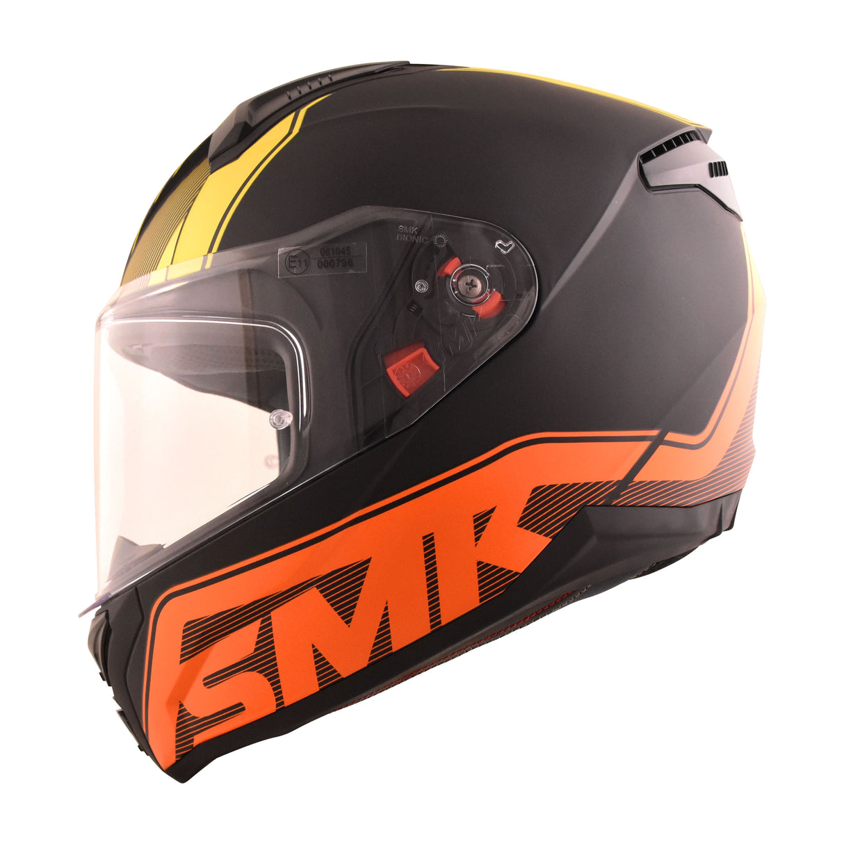 SMK BIONIC MOTORCYCLE FULL FACE HELMET