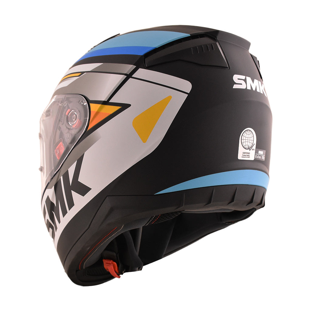 SMK BIONIC MOTORCYCLE FULL FACE HELMET