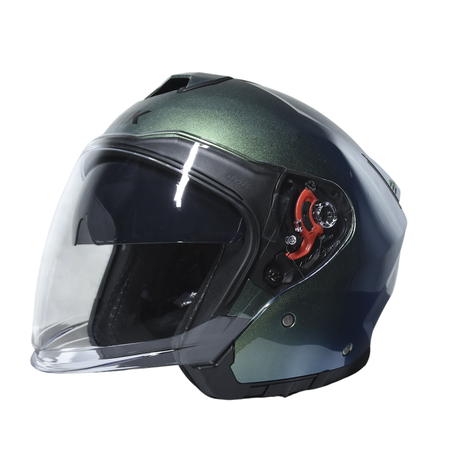 SMK GTJ-S01 MOTORCYCLE OPEN FACE HELMET