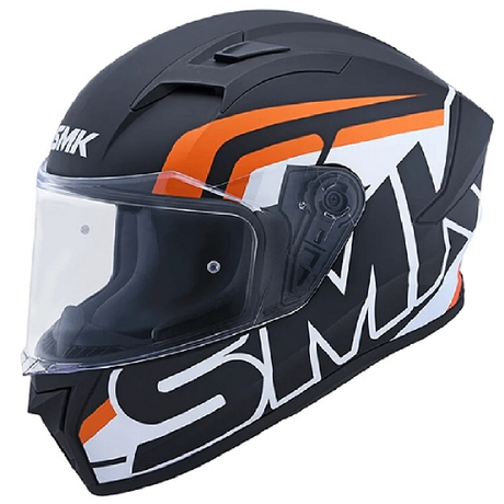 SMK STELLAR SPORT GRAPHICS FULL FACE HELMET w/ FREE SPOILER & VISOR