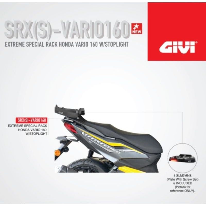 GIVI SRX(S) MOTORCYCLE FITMENT KIT/BRACKET