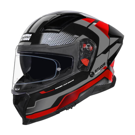 STUDDS HELIOS MOTORCYCLE FULLFACE HELMET w/ FREE VISOR