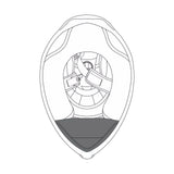 AGV WIND PROTECTOR FOR K1/K3SV HELMET