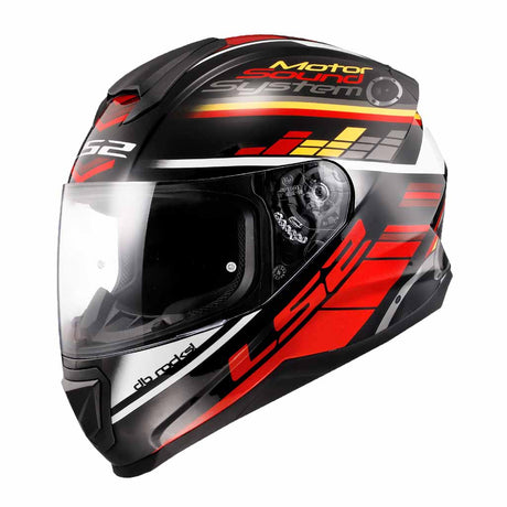 LS2 FF802 FLASH MOTORCYCLE FULL FACE HELMET w/ EXTRA VISOR