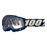 100% ACCURI 2 MOTORCYCLE HELMET GOGGLES