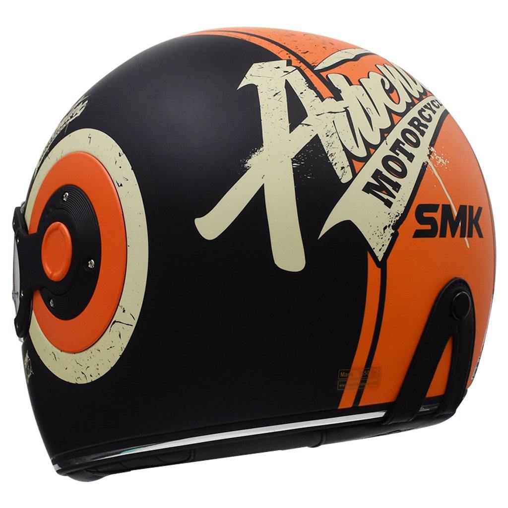 SMK RETRO MOTORCYCLE FULL FACE HELMET