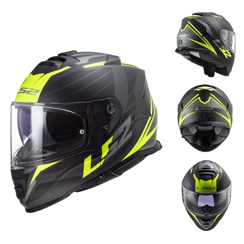 LS2 FF800 STORM MOTORCYCLE FULL FACE HELMET