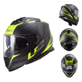 LS2 FF800 STORM GRAPHICS FULL FACE HELMET