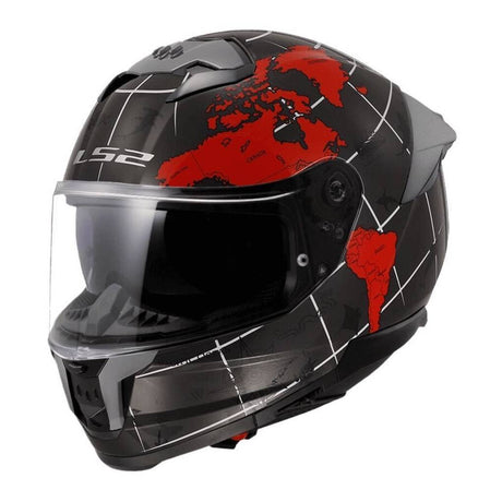 LS2 FF808 STREAM II GRAPHICS MOTORCYCLE FULL FACE HELMET