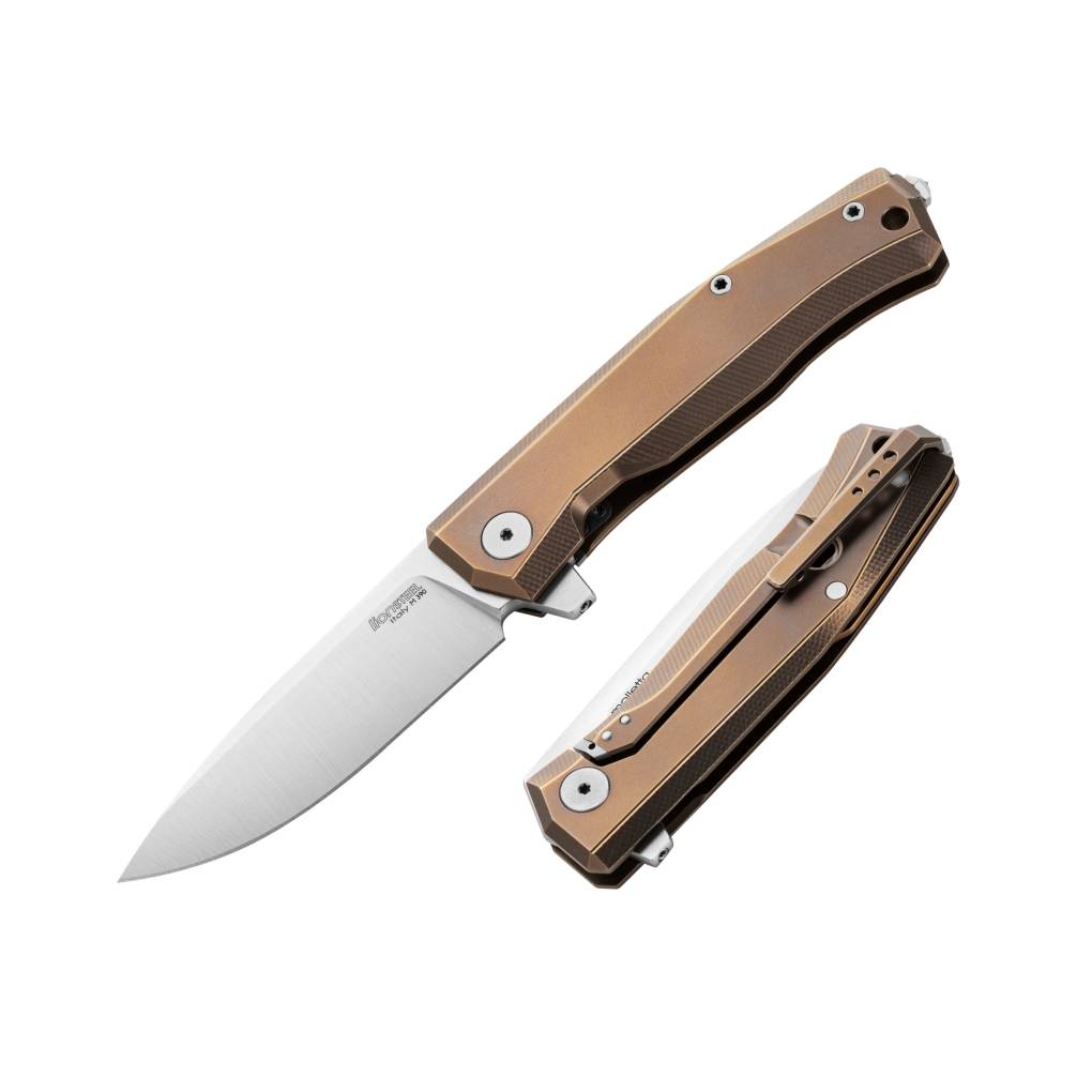 LIONSTEEL FOLDING KNIFE MYTO TITANIUM