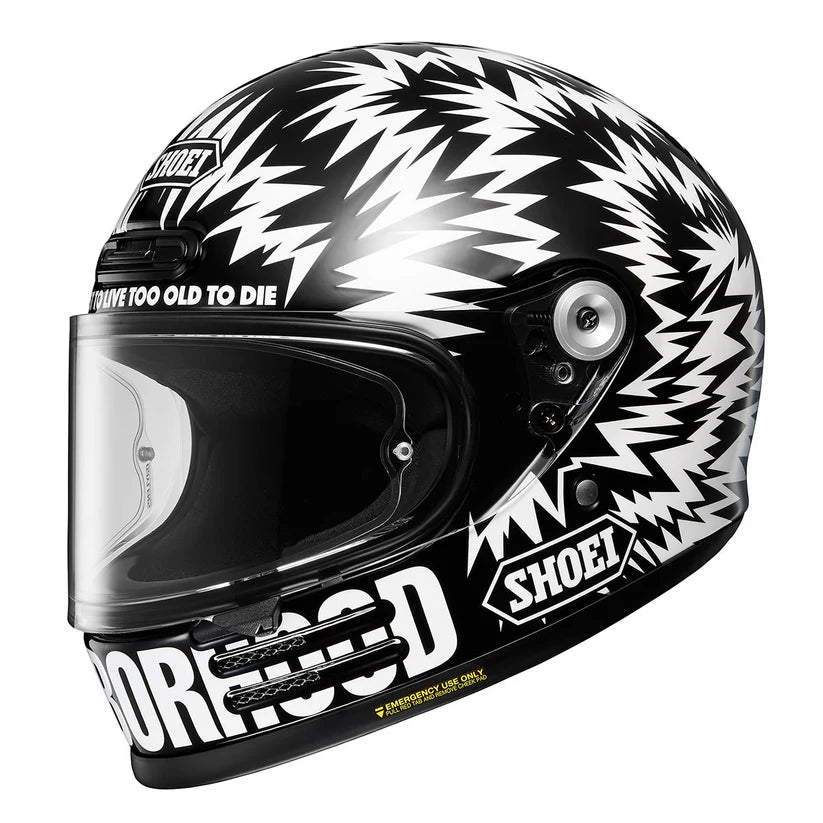 SHOEI GLAMSTER GRAPHICS FULL FACE HELMET