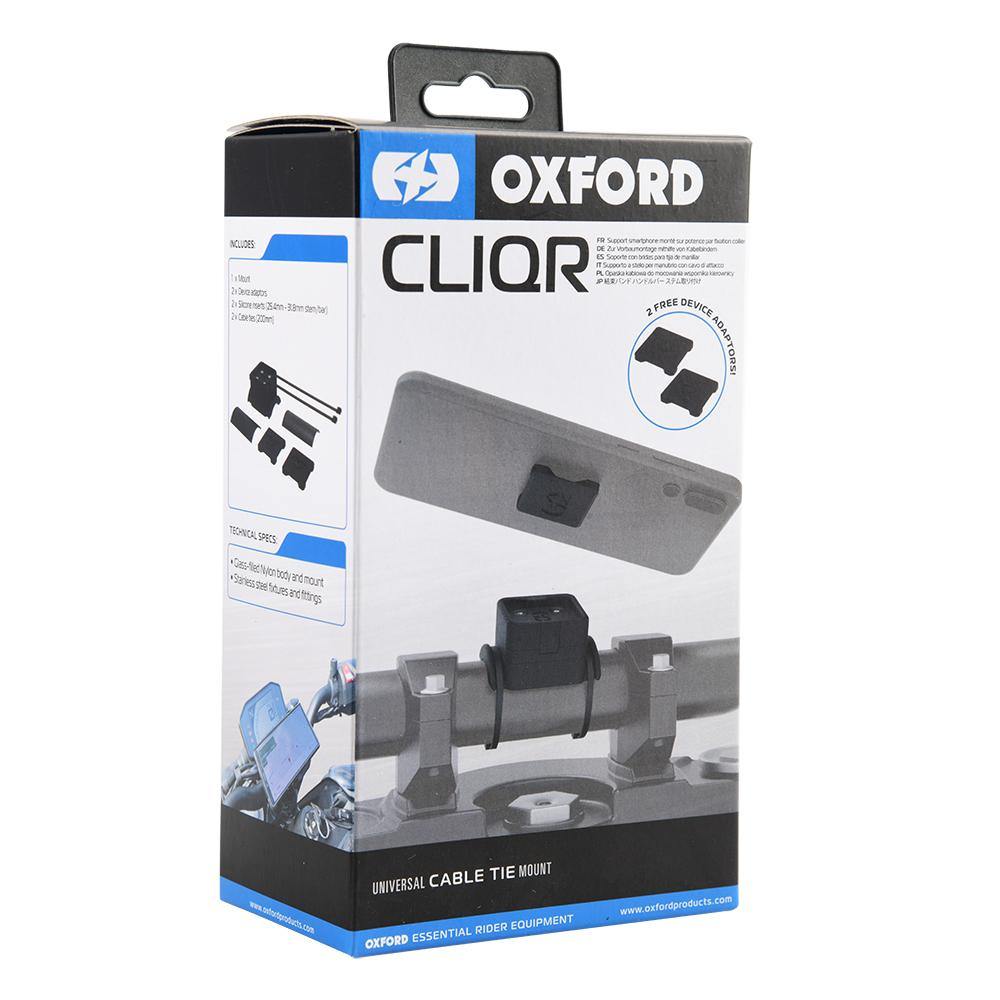 OXFORD OX851 CLIQR CABLE TIE MOUNT - Motoworld Philippines