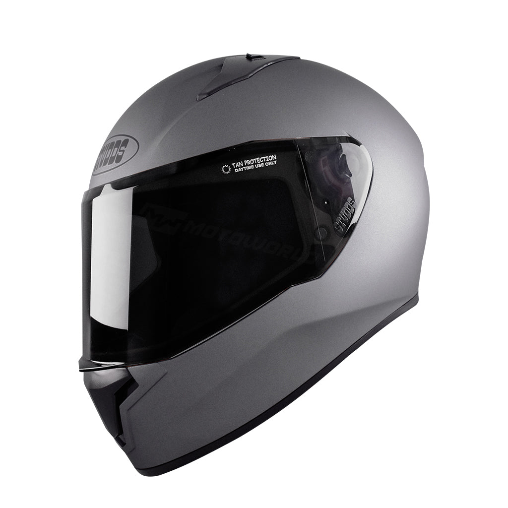 STUDDS THUNDER MOTORCYCLE FULL FACE HELMET (w/ FREE EXTRA VISOR)