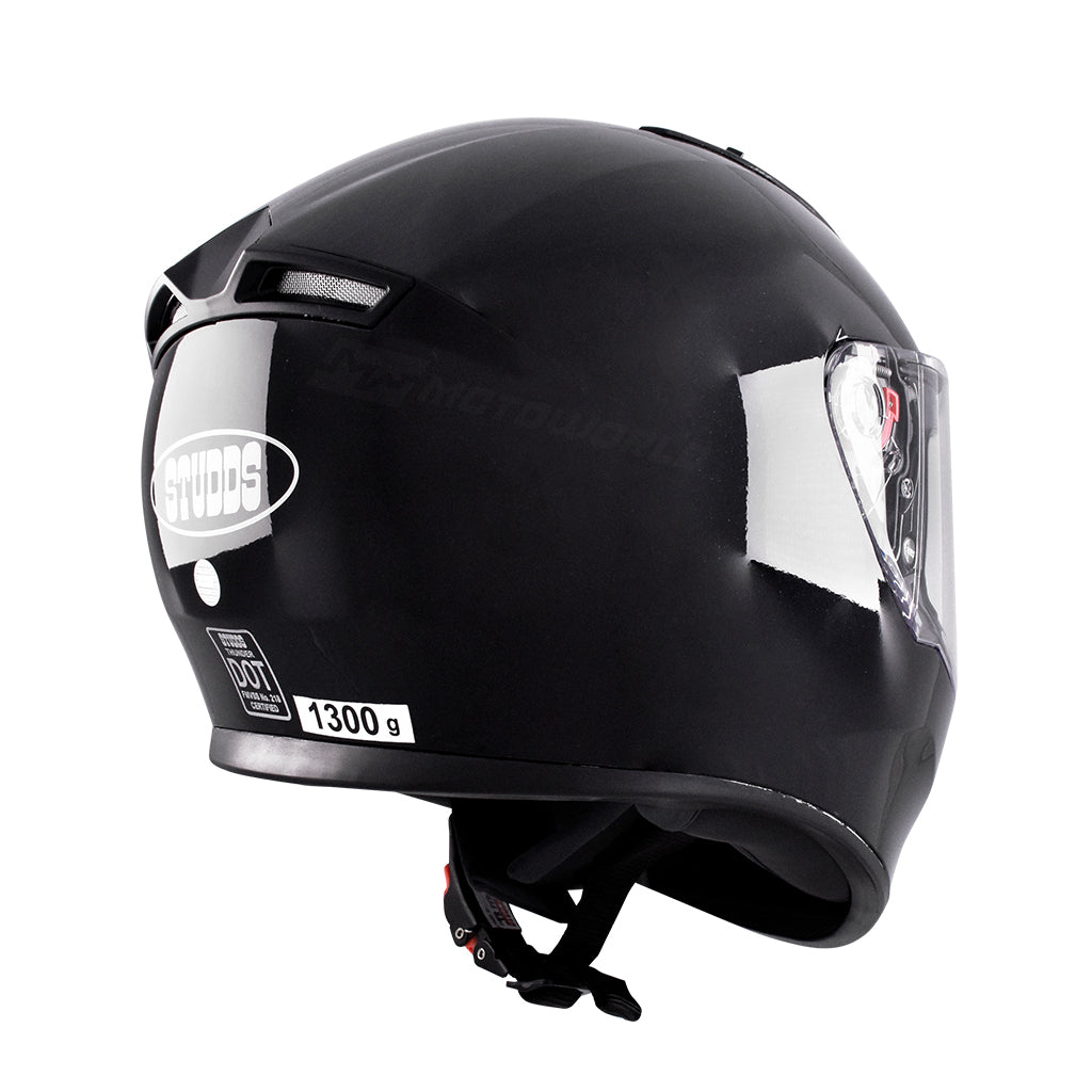 STUDDS THUNDER MOTORCYCLE FULL FACE HELMET (w/ FREE EXTRA VISOR)