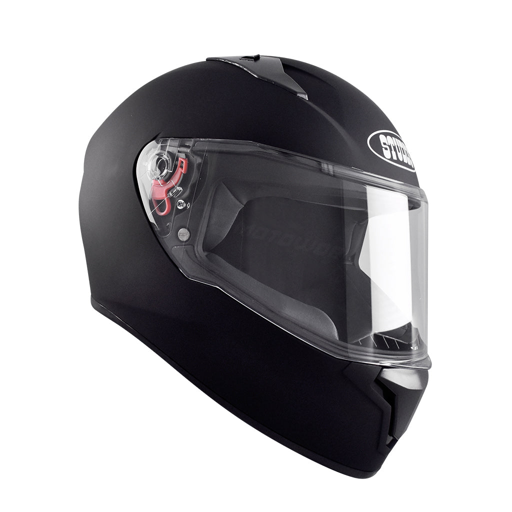 STUDDS THUNDER MOTORCYCLE FULL FACE HELMET (w/ FREE EXTRA VISOR)