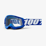 100% STRATA 2 YOUTH GOGGLES/CLEAR LENS - Motoworld Philippines