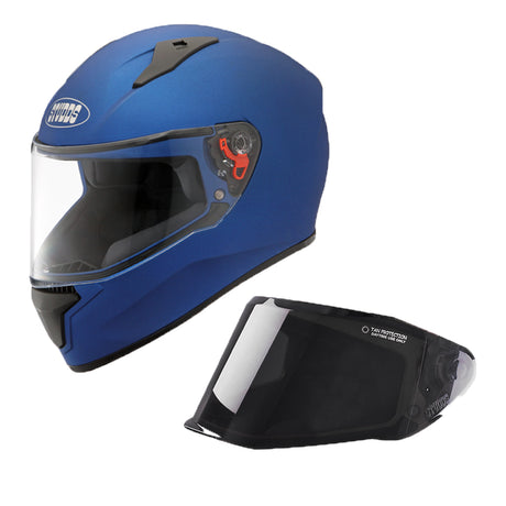 STUDDS THUNDER MOTORCYCLE FULL FACE HELMET (w/ FREE EXTRA VISOR)