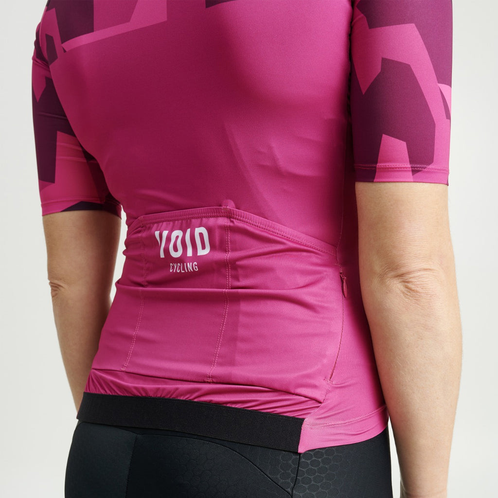 VOID ABSTRACT LONG SLEEVES JERSEY FOR WOMEN