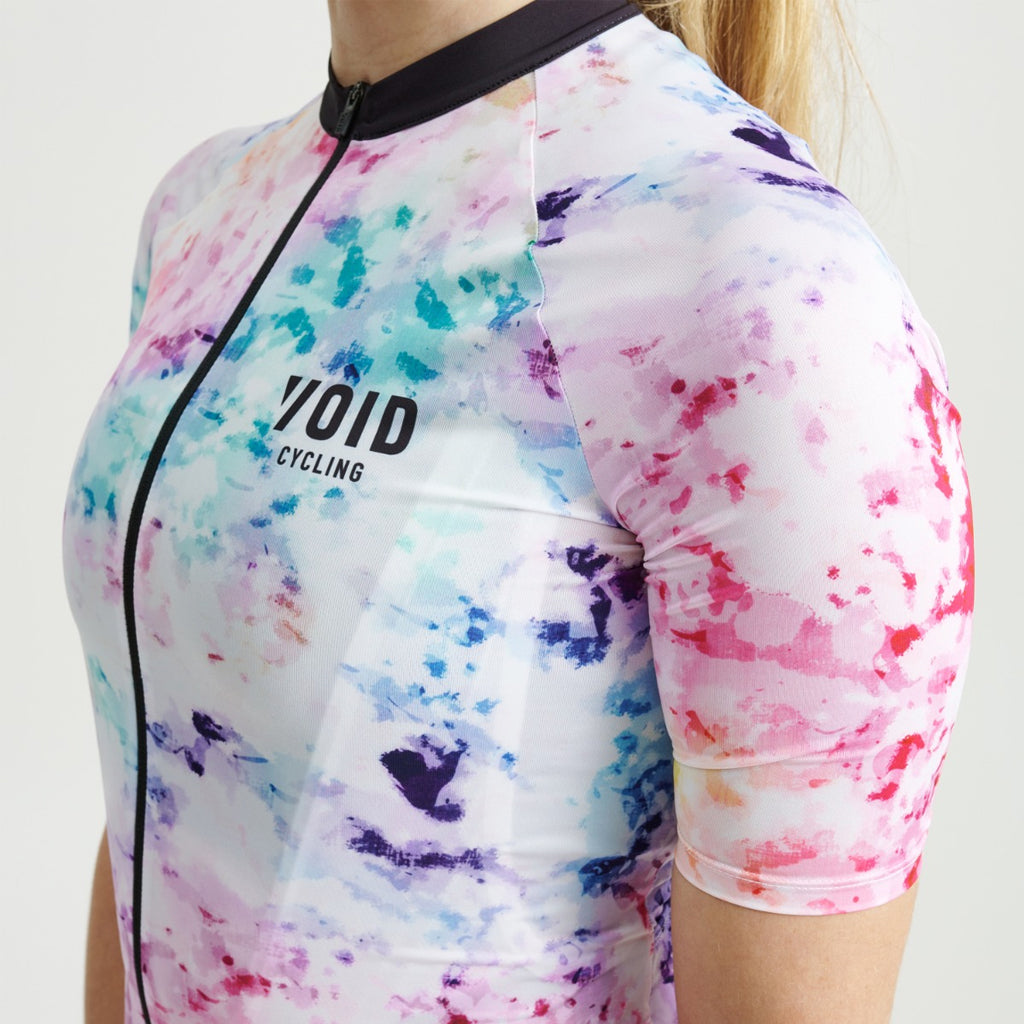 VOID ABSTRACT LONG SLEEVES JERSEY FOR WOMEN